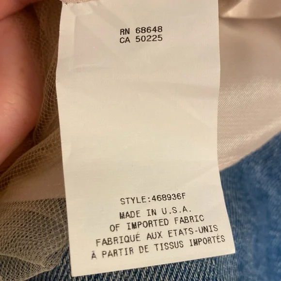 Vintage ABS 🌸 long floral abstract Maxi Skirt - Picture 9 of 9